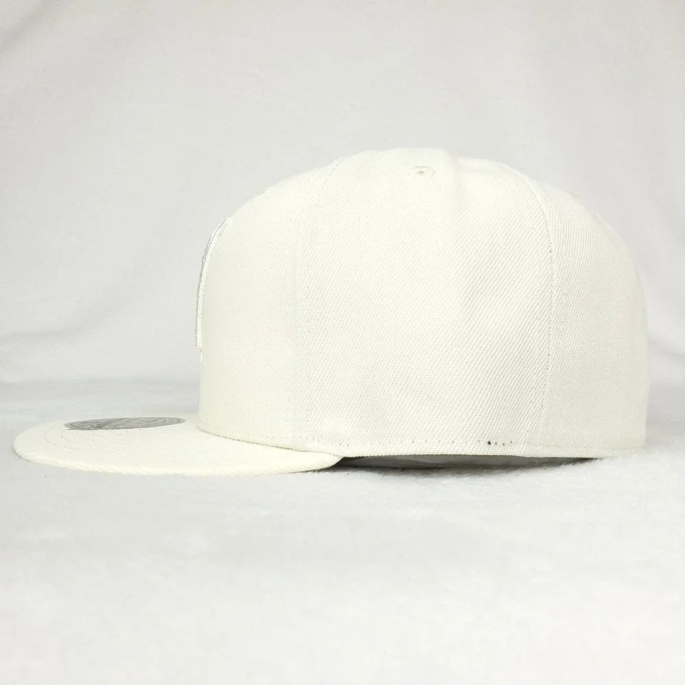 Milwaukee Brewers Mitchell & Ness‎ MLB Fitted 7 3/8 Liberty Hat Cap 3D Logo NWT